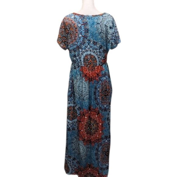Coeur De Vague Medallion Pocket Maxi Dress NWT - Picture 4 of 9